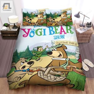 The Yogi Bear Show Original Poster Bed Sheets Spread Duvet Cover Bedding Sets elitetrendwear 1 1