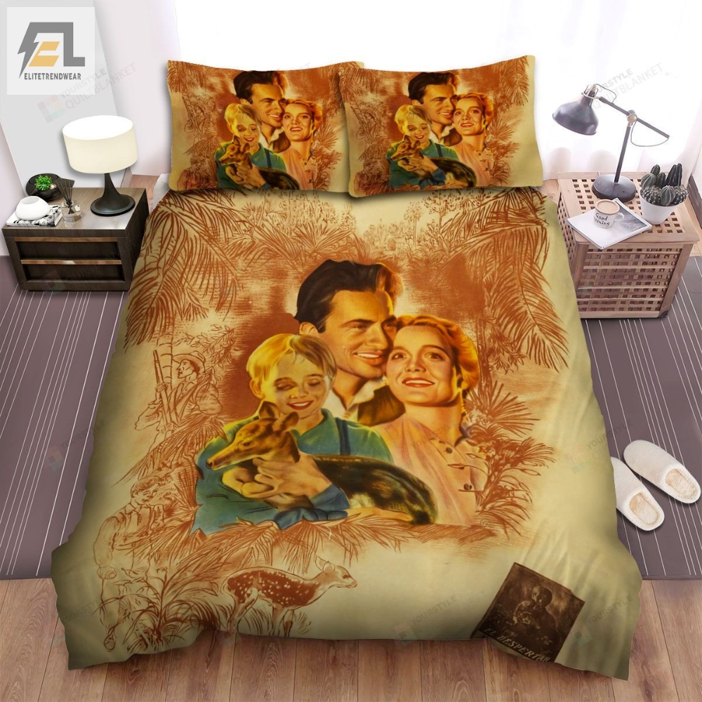 The Yearling La Joya En Tecnicolor M.G.M Movie Poster Bed Sheets Spread Comforter Duvet Cover Bedding Sets 