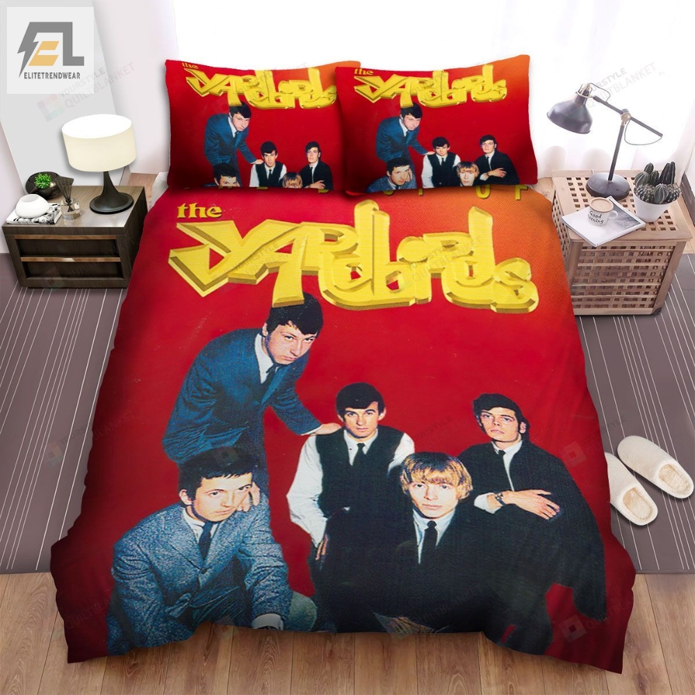 The Yardbirds Band The Best Of The Yardbirds Album Cover Bed Sheets Spread Comforter Duvet Cover Bedding Sets 
