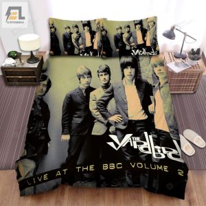 The Yardbirds Band Live At The Bbc Volumn 2 Album Cover Bed Sheets Spread Comforter Duvet Cover Bedding Sets elitetrendwear 1 1