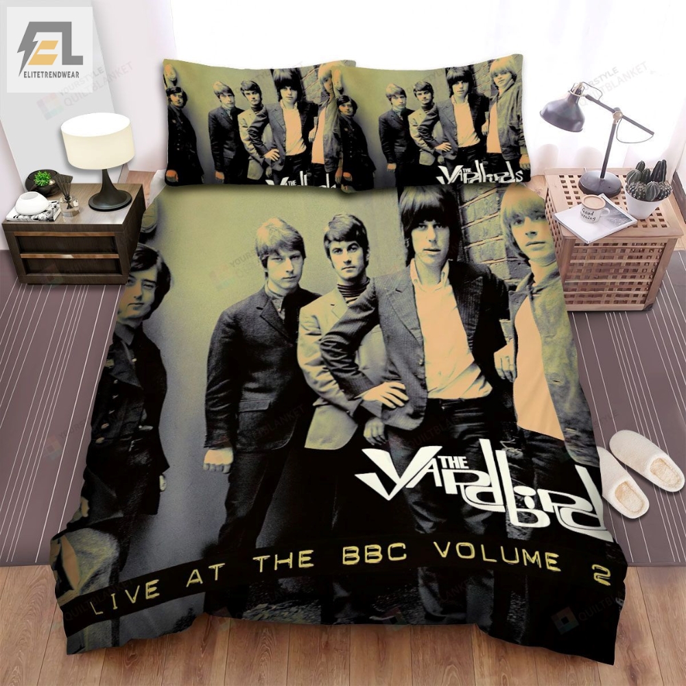 The Yardbirds Band Live At The Bbc Volumn 2 Album Cover Bed Sheets Spread Comforter Duvet Cover Bedding Sets 