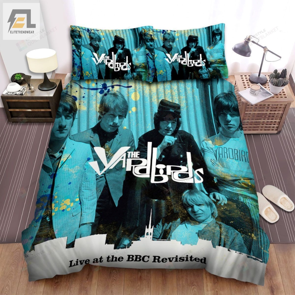 The Yardbirds Band Live At The Bbc Revisited Album Cover Bed Sheets Spread Comforter Duvet Cover Bedding Sets 