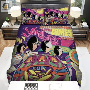 The Yardbirds Band Little Games Ver.3 Album Cover Bed Sheets Spread Comforter Duvet Cover Bedding Sets elitetrendwear 1 1