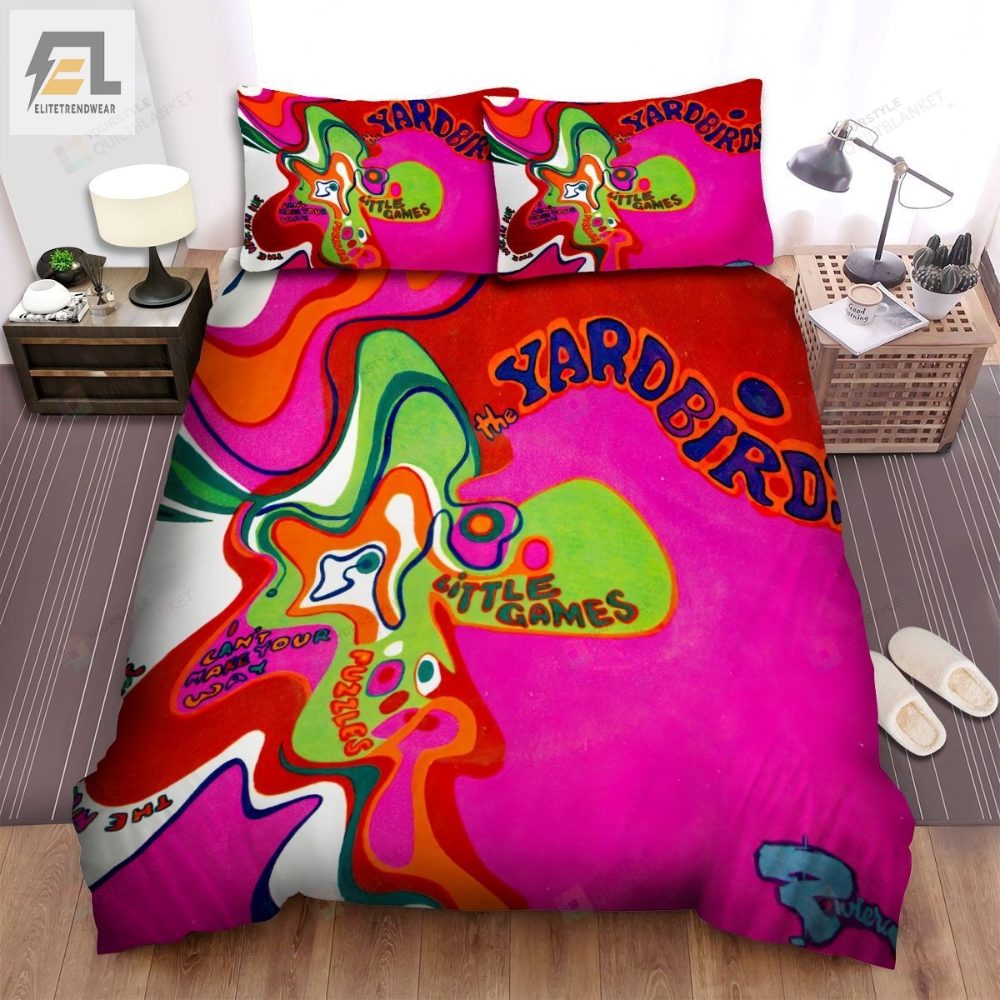 The Yardbirds Band Little Game Album Cover Bed Sheets Spread Comforter Duvet Cover Bedding Sets 