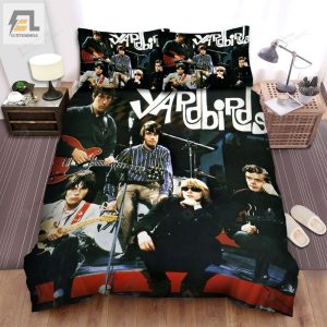 The Yardbirds Band Group Pose Bed Sheets Spread Comforter Duvet Cover Bedding Sets elitetrendwear 1 1