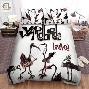 The Yardbirds Band Birdland Album Cover Bed Sheets Spread Comforter Duvet Cover Bedding Sets elitetrendwear 1 1