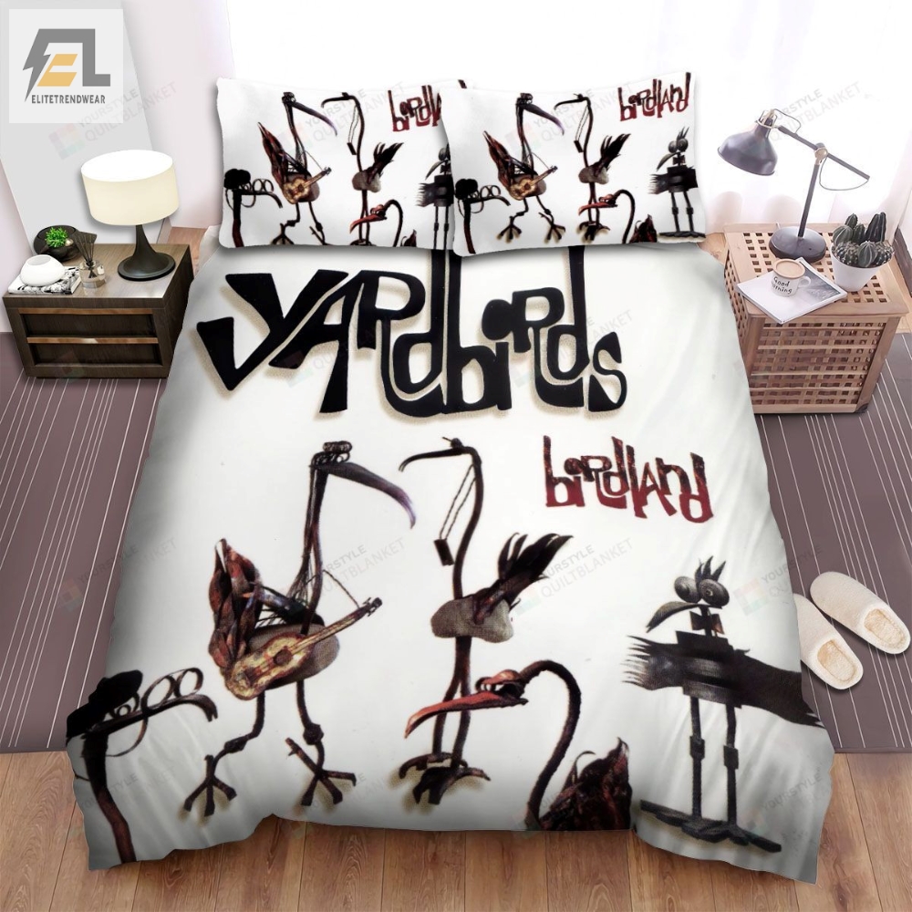 The Yardbirds Band Birdland Album Cover Bed Sheets Spread Comforter Duvet Cover Bedding Sets 