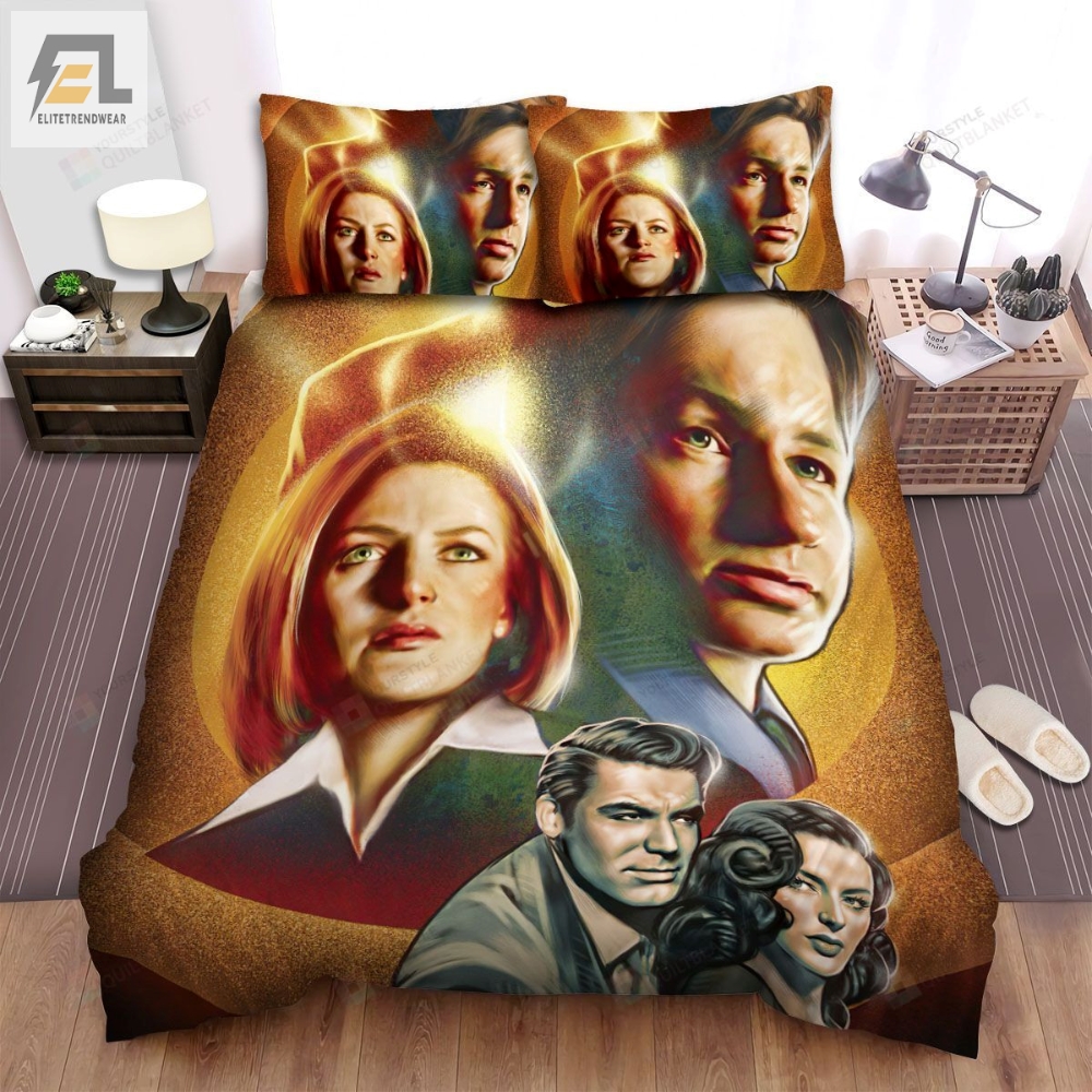 The X Files Poster Art 2 Bed Sheets Spread Comforter Duvet Cover Bedding Sets 
