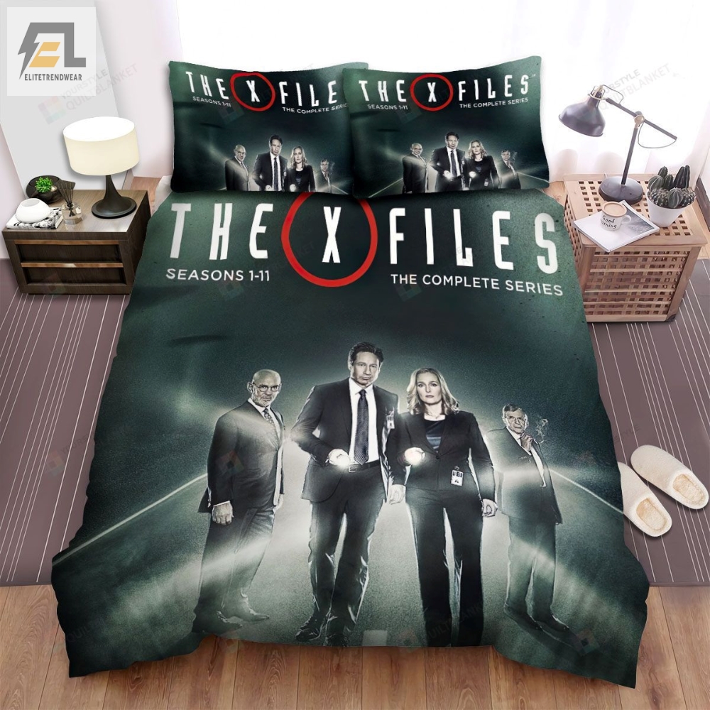The X Files Poster 2 Bed Sheets Spread Comforter Duvet Cover Bedding Sets 