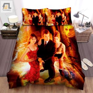 The World Is Not Enough Movie Poster 2 Bed Sheets Spread Comforter Duvet Cover Bedding Sets elitetrendwear 1 1