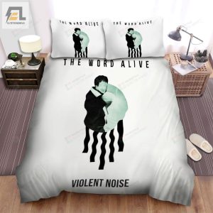 The Word Alive Violent Noise Album Bed Sheets Spread Comforter Duvet Cover Bedding Sets elitetrendwear 1 1