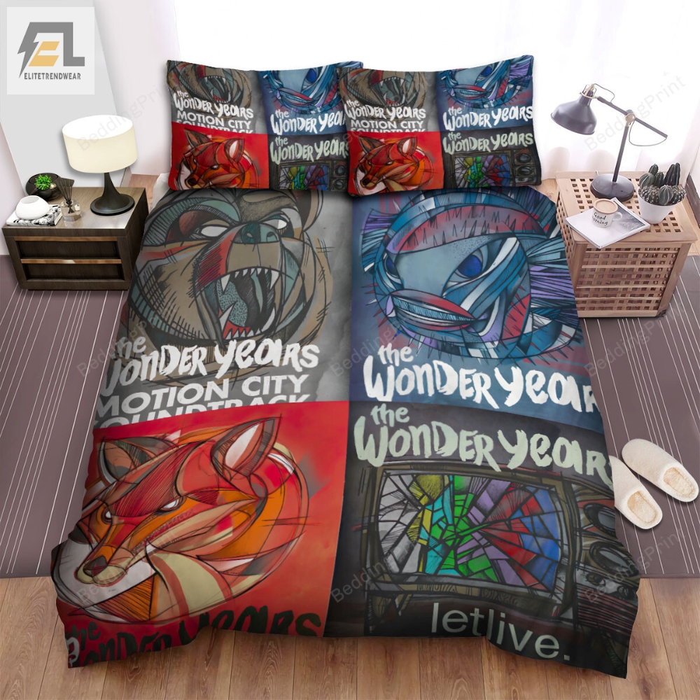 The Wonder Years Album Covers Bed Sheets Duvet Cover Bedding Sets 
