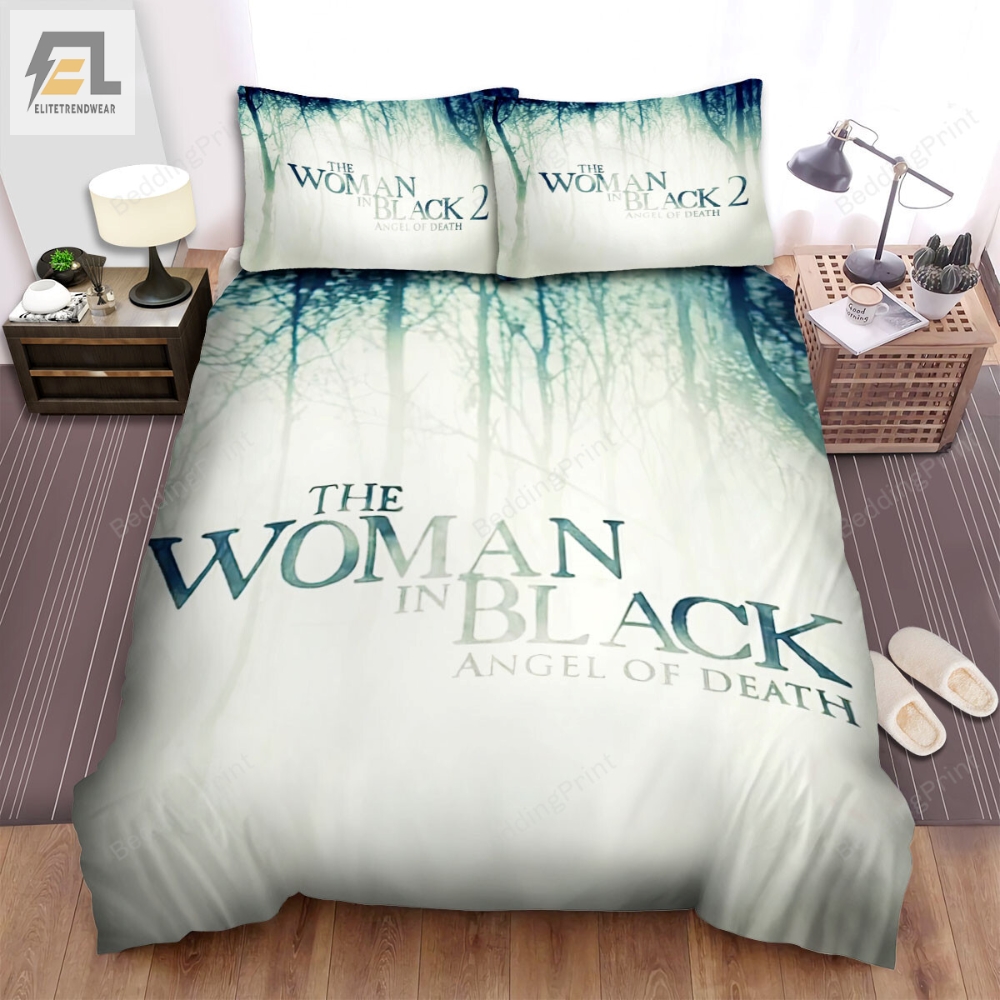 The Woman In Black 2 Angel Of Death 2014 Snow Forest Movie Poster Bed Sheets Duvet Cover Bedding Sets 