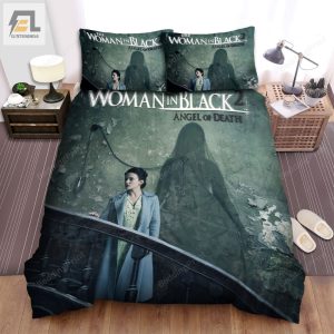 The Woman In Black 2 Angel Of Death 2014 Shadow Movie Poster Bed Sheets Duvet Cover Bedding Sets elitetrendwear 1 1