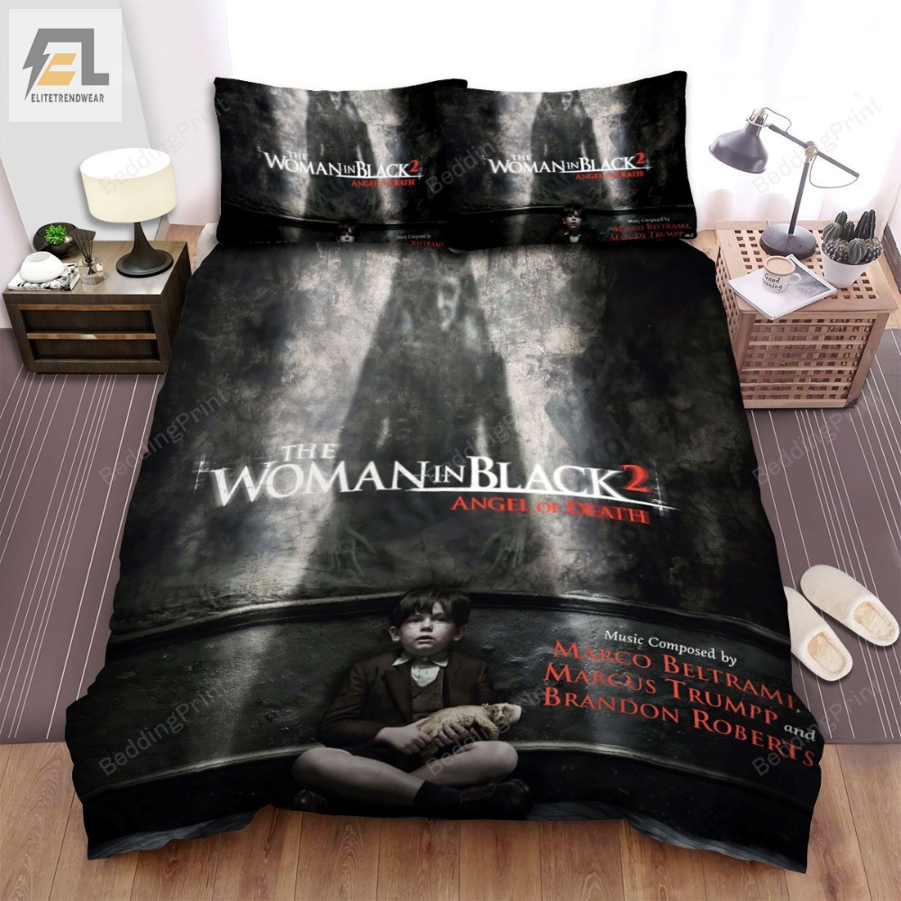 The Woman In Black 2 Angel Of Death 2014 Original Motion Picture Soundtrack Movie Poster Bed Sheets Duvet Cover Bedding Sets 