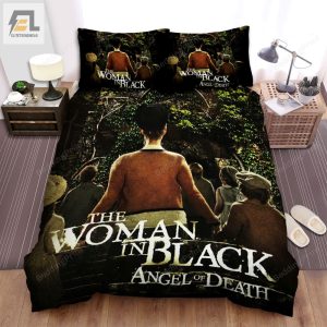 The Woman In Black 2 Angel Of Death 2014 Old House Movie Poster Bed Sheets Duvet Cover Bedding Sets elitetrendwear 1 1