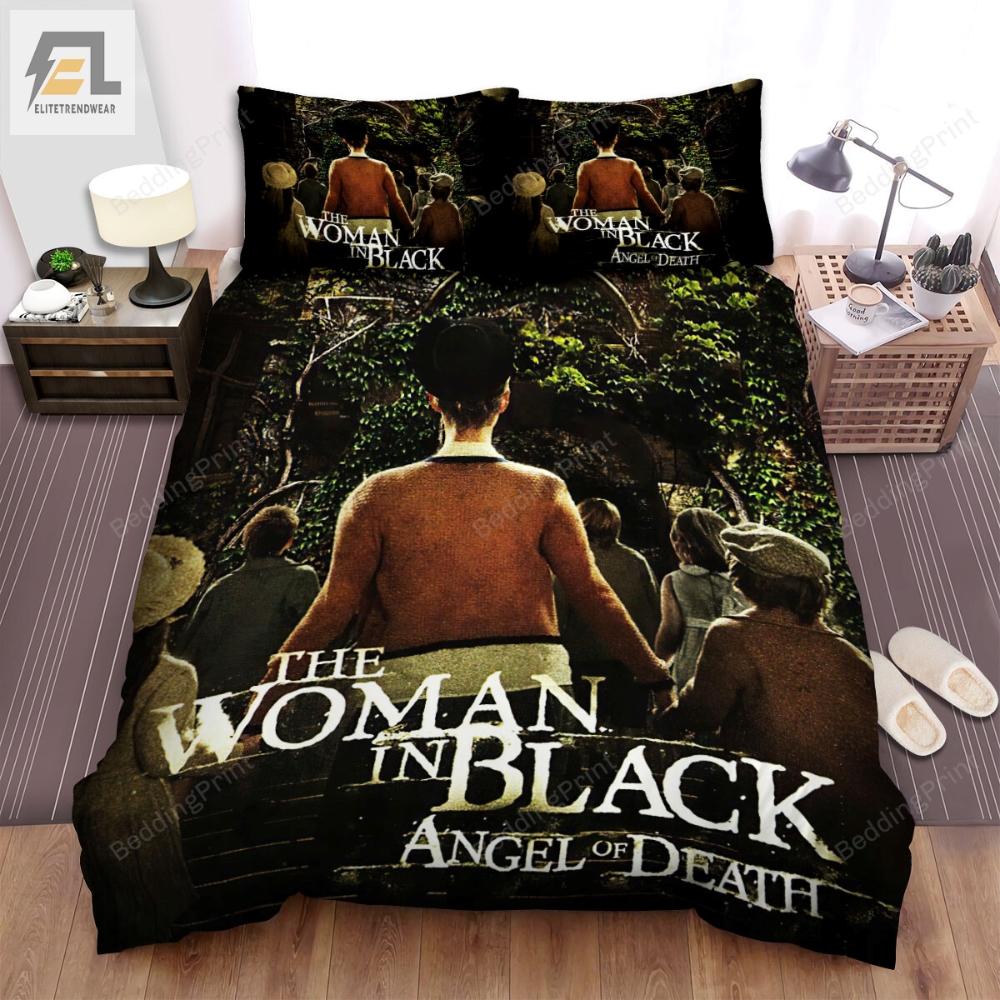 The Woman In Black 2 Angel Of Death 2014 Old House Movie Poster Bed Sheets Duvet Cover Bedding Sets 
