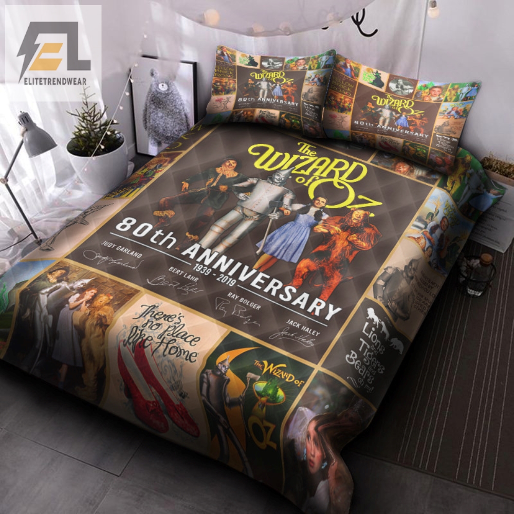 The Wizard Of Oz Quilt Bed Set 