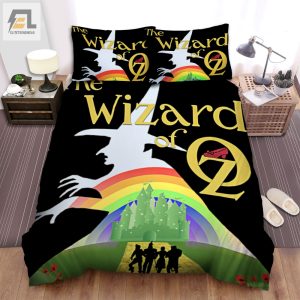 The Wizard Of Oz Movie Witch Photo Bed Sheets Spread Comforter Duvet Cover Bedding Sets elitetrendwear 1 1