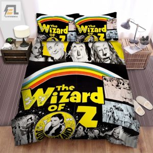 The Wizard Of Oz Movie The Happinest Film Ever Made Poster Bed Sheets Spread Comforter Duvet Cover Bedding Sets elitetrendwear 1 1