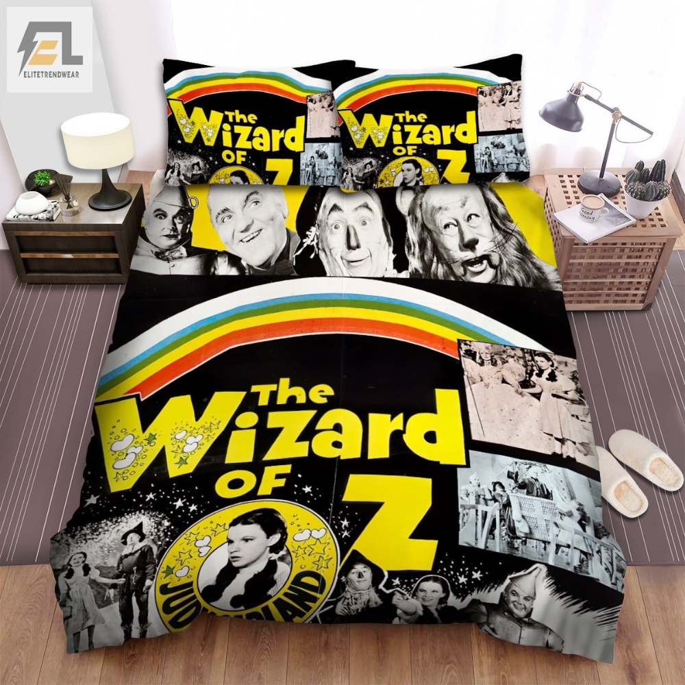 The Wizard Of Oz Movie The Happinest Film Ever Made Poster Bed Sheets Spread Comforter Duvet Cover Bedding Sets 
