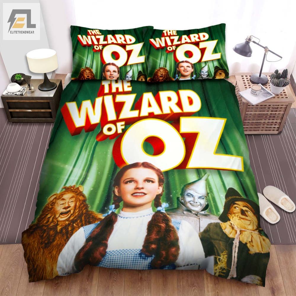 The Wizard Of Oz Movie Smile Girl Photo Bed Sheets Spread Comforter Duvet Cover Bedding Sets 
