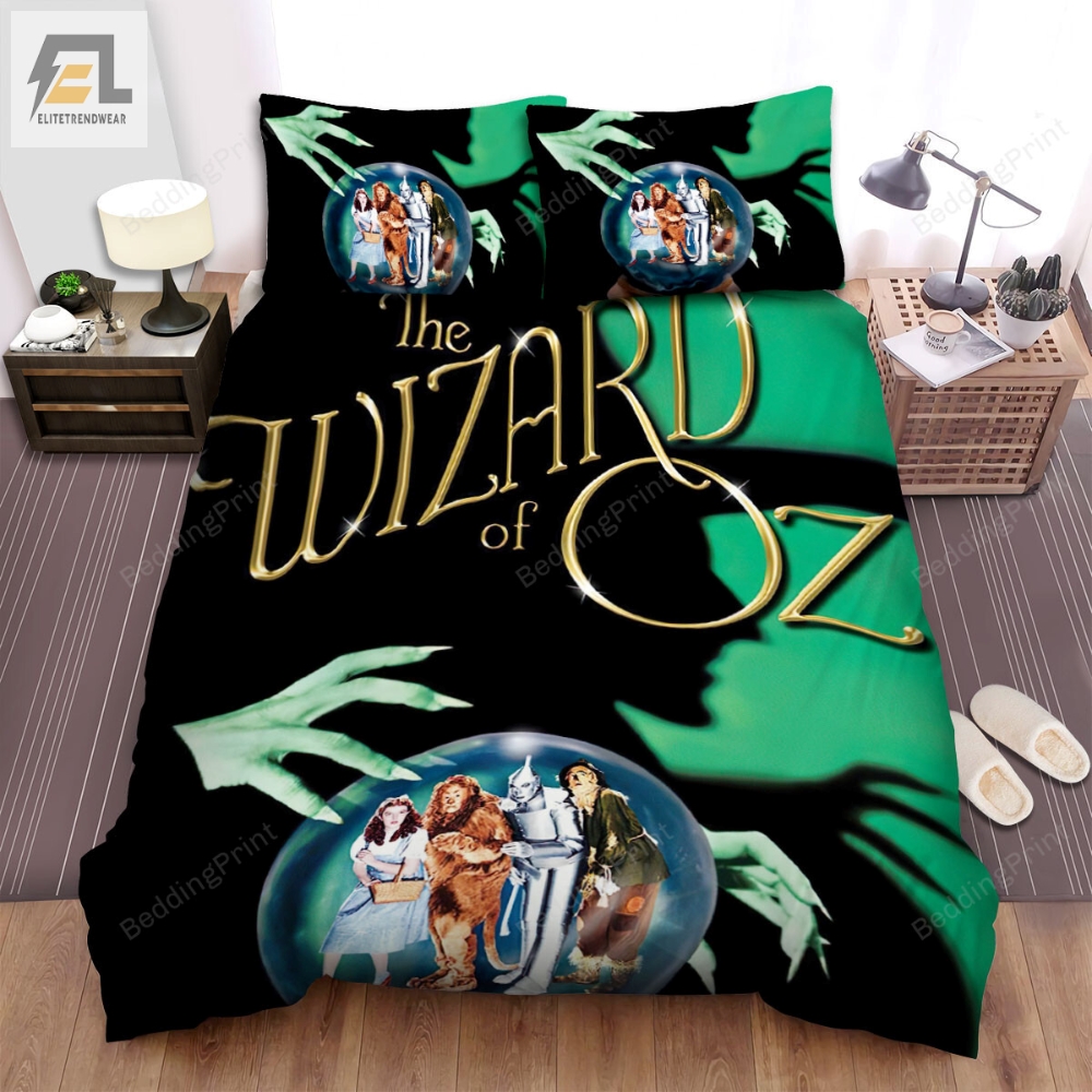 The Wizard Of Oz Movie Evil Witch Poster Bed Sheets Duvet Cover Bedding Sets 