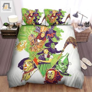 The Wizard Of Oz Movie Color Poster Bed Sheets Spread Comforter Duvet Cover Bedding Sets elitetrendwear 1 1