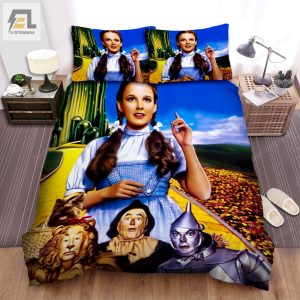 The Wizard Of Oz Movie Blue Sky Photo Bed Sheets Duvet Cover Bedding Sets elitetrendwear 1 1