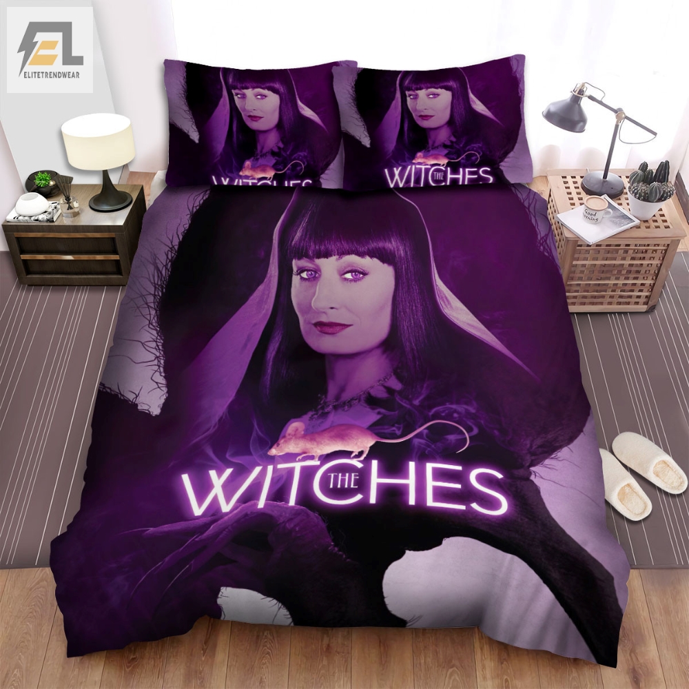 The Witches 1990 Movie Poster Artwork Bed Sheets Spread Comforter Duvet Cover Bedding Sets 