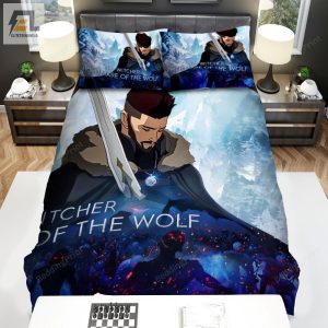 The Witcher Nightmare Of The Wolf 2021 Wallpaper Movie Poster Bed Sheets Duvet Cover Bedding Sets elitetrendwear 1 1