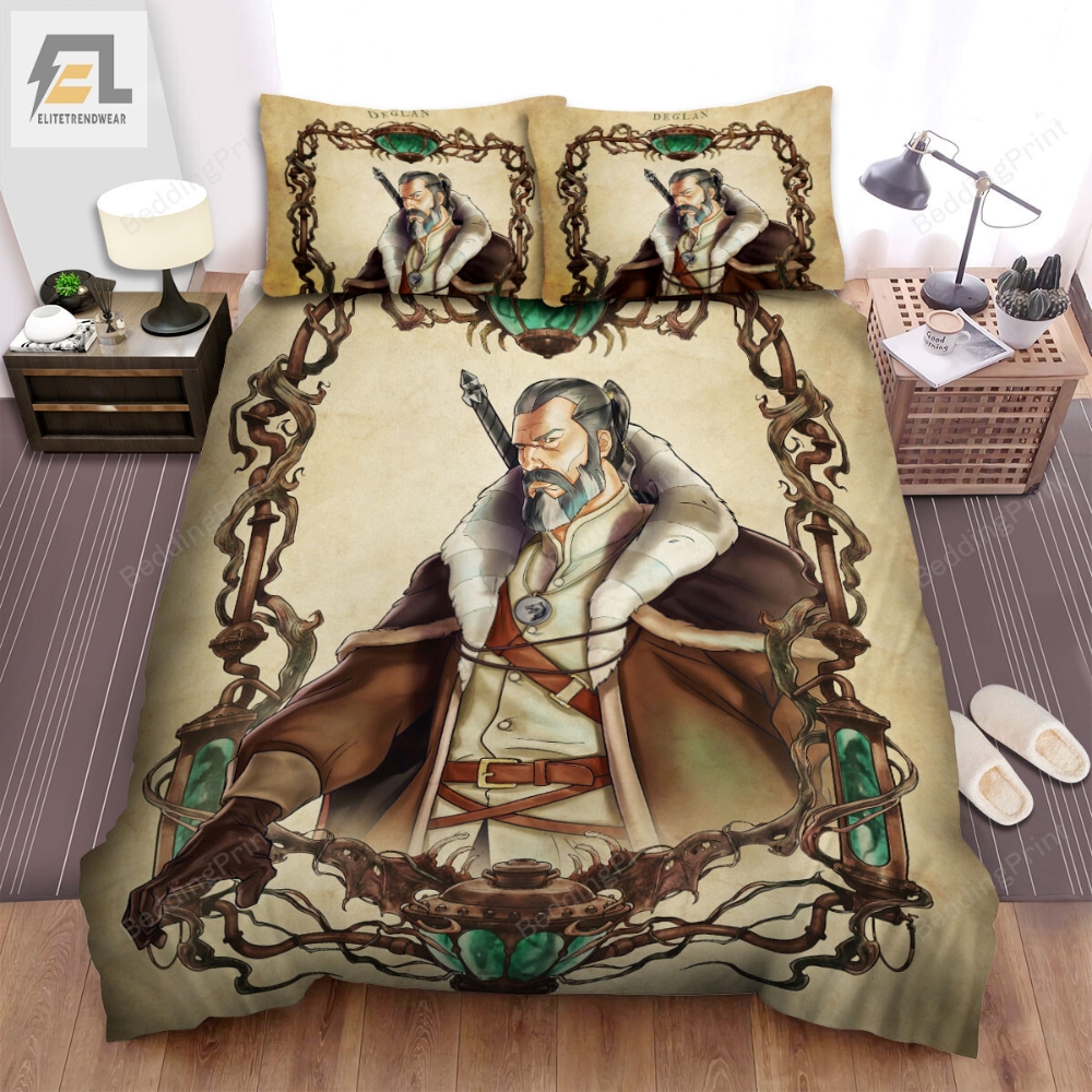The Witcher Nightmare Of The Wolf 2021 Deglan Movie Poster Bed Sheets Duvet Cover Bedding Sets elitetrendwear 1