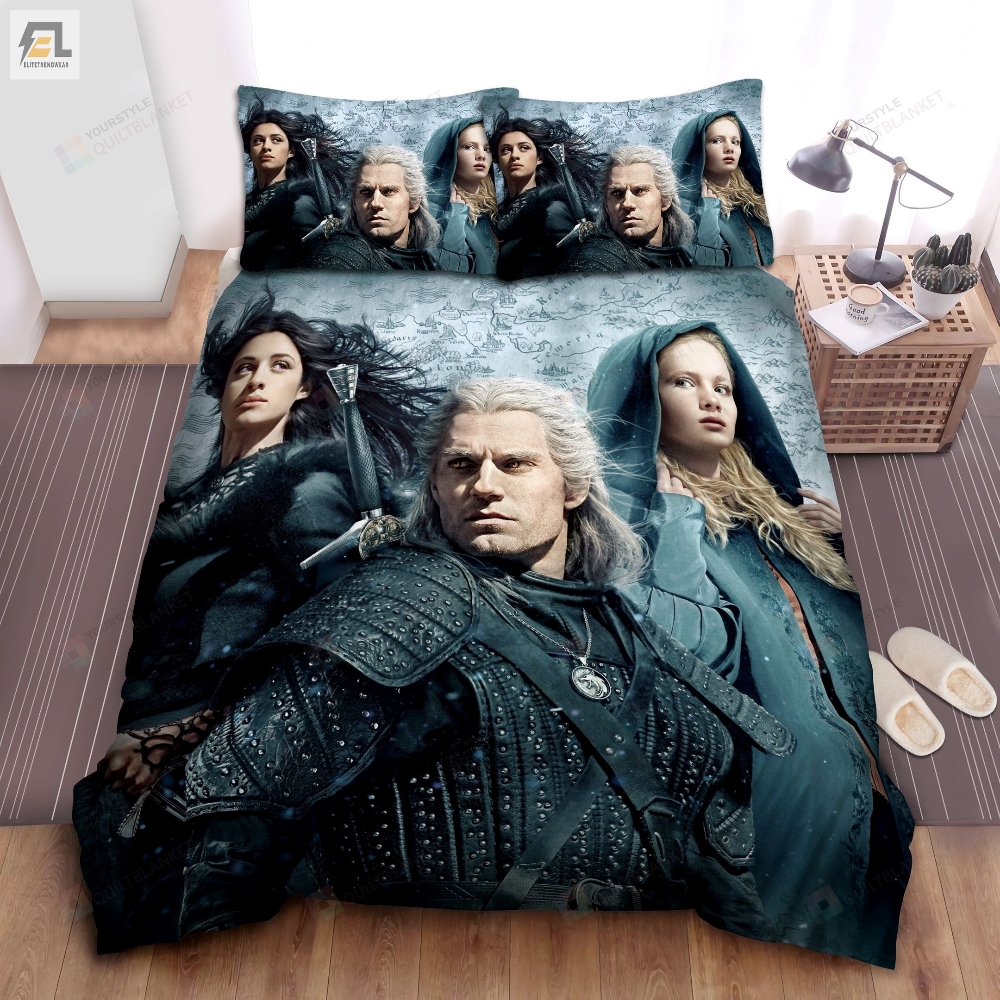 The Witcher Series Poster Bed Sheets Spread Comforter Duvet Cover Bedding Sets 