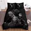 The Witcher Series Black White Poster Bed Sheets Spread Comforter Duvet Cover Bedding Sets elitetrendwear 1