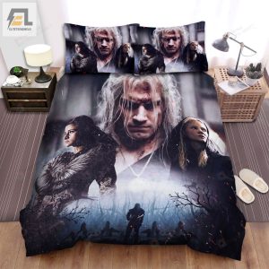 The Witcher Movie Poster 3 Bed Sheets Spread Comforter Duvet Cover Bedding Sets elitetrendwear 1 1