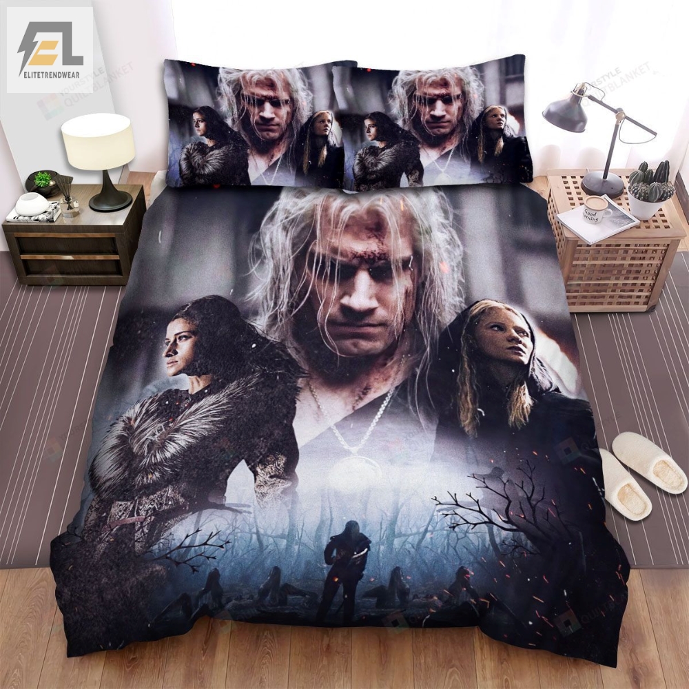 The Witcher Movie Poster 3 Bed Sheets Spread Comforter Duvet Cover Bedding Sets 