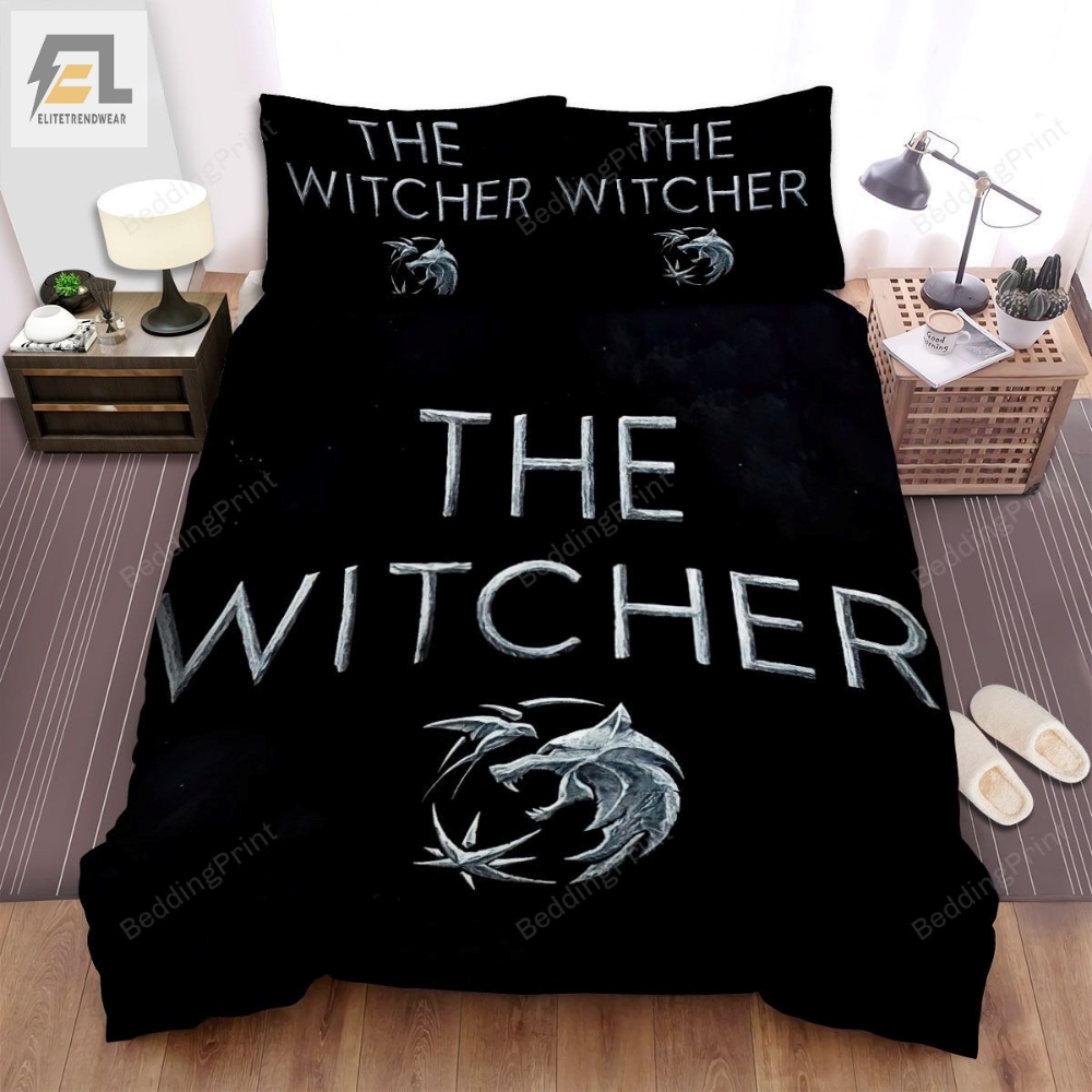 The Witcher Movie Logos Bed Sheets Duvet Cover Bedding Sets 