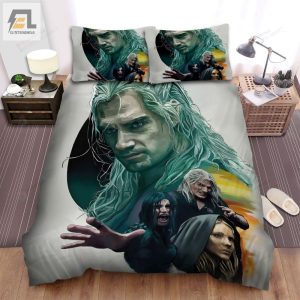 The Witcher Movie Art 3 Bed Sheets Spread Comforter Duvet Cover Bedding Sets elitetrendwear 1 1