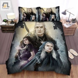 The Witcher Movie Art 1 Bed Sheets Spread Comforter Duvet Cover Bedding Sets elitetrendwear 1 1
