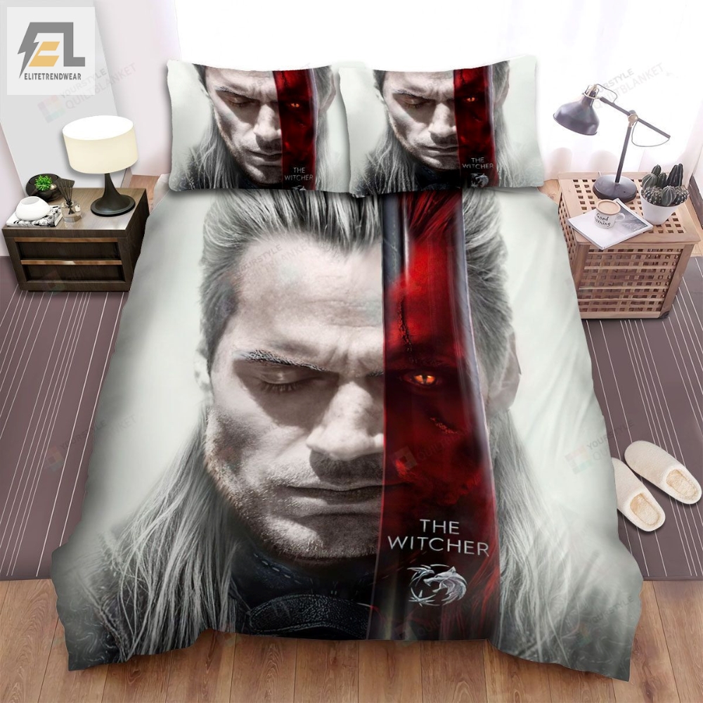 The Witcher Movie Art 2 Bed Sheets Spread Comforter Duvet Cover Bedding Sets 