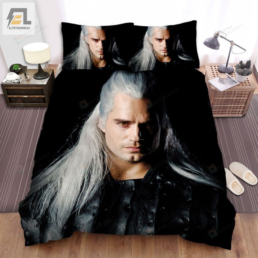 The Witcher Henry Cavill Â Geralt Â Poster Bed Sheets Duvet Cover Bedding Sets 