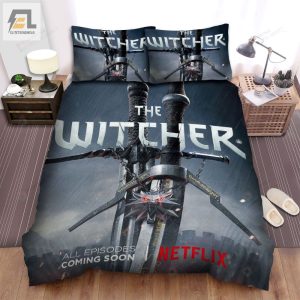 The Witcher 2 Swords Poster Bed Sheets Spread Comforter Duvet Cover Bedding Sets elitetrendwear 1 1