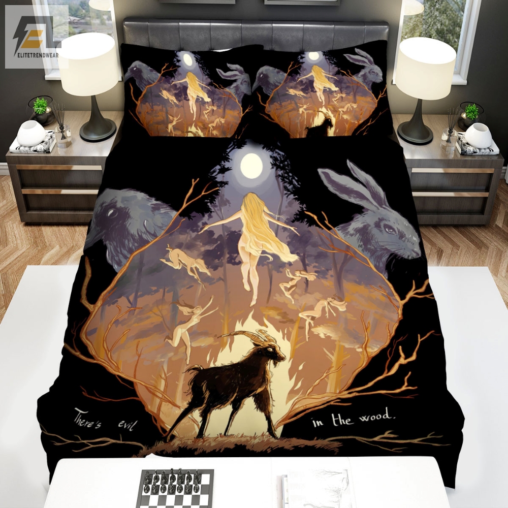 The Witch Movie Art Bed Sheets Spread Comforter Duvet Cover Bedding Sets Ver 3 