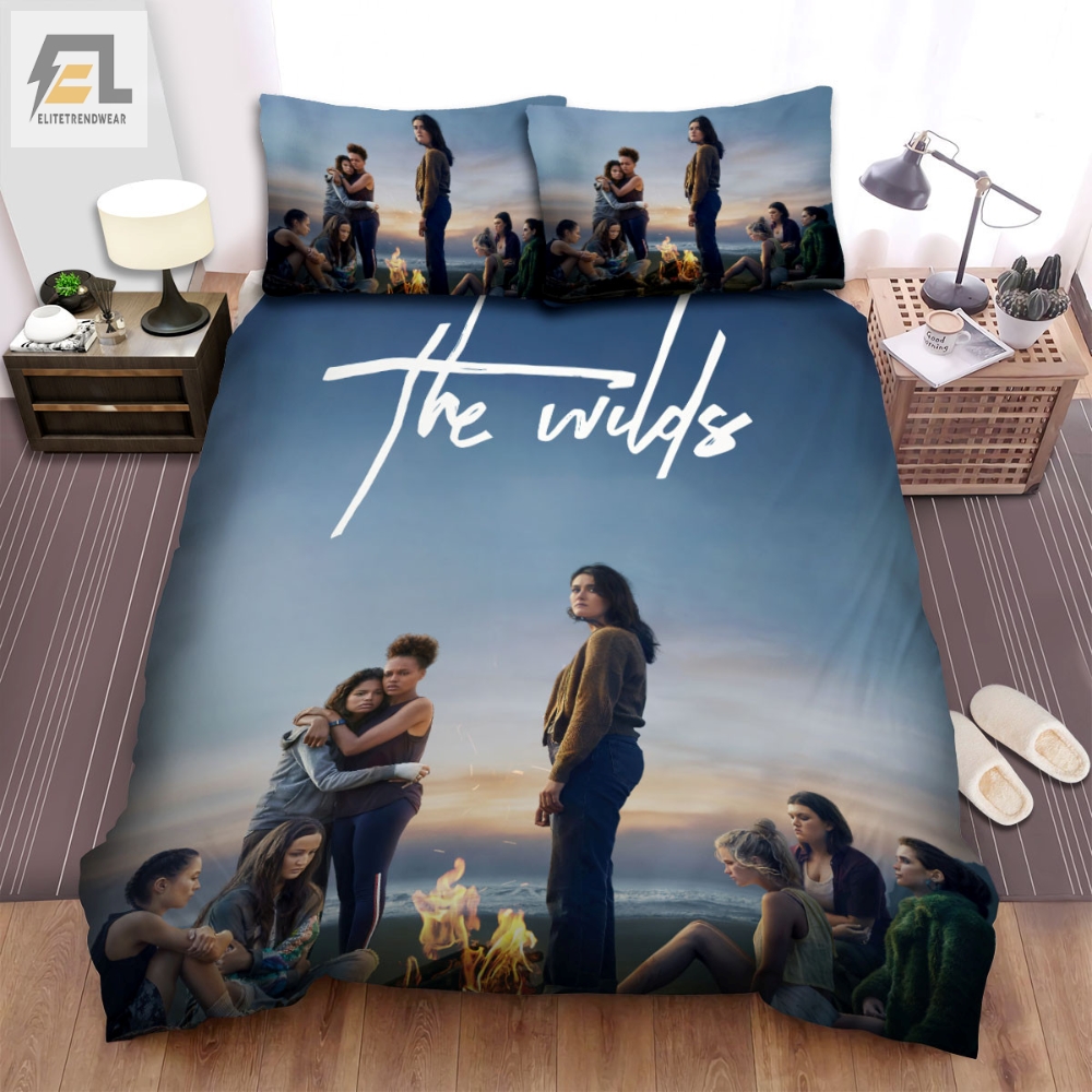 The Wilds 2020 Movie Poster Ver 4 Bed Sheets Spread Comforter Duvet Cover Bedding Sets 