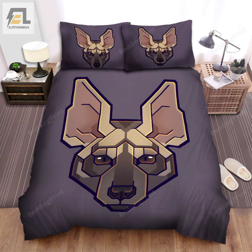 The Wildlife A The Hyena Cartoon Bed Sheets Spread Duvet Cover Bedding Sets elitetrendwear 1