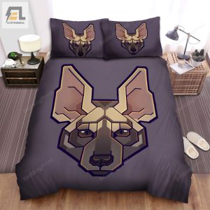 The Wildlife A The Hyena Cartoon Bed Sheets Spread Duvet Cover Bedding Sets elitetrendwear 1 1
