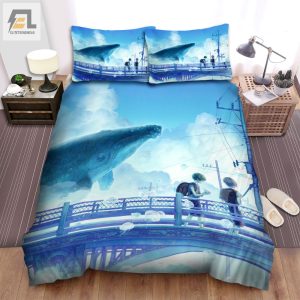 The Wildlife A The Whale And The Anime Boys Bed Sheets Spread Duvet Cover Bedding Sets elitetrendwear 1 1