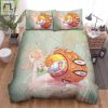 The Wildlife A The Snail Girl In Anime Bed Sheets Spread Duvet Cover Bedding Sets elitetrendwear 1