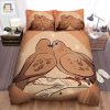 The Wildlife A The Pigeon Kissing Cartoon Bed Sheets Spread Duvet Cover Bedding Sets elitetrendwear 1