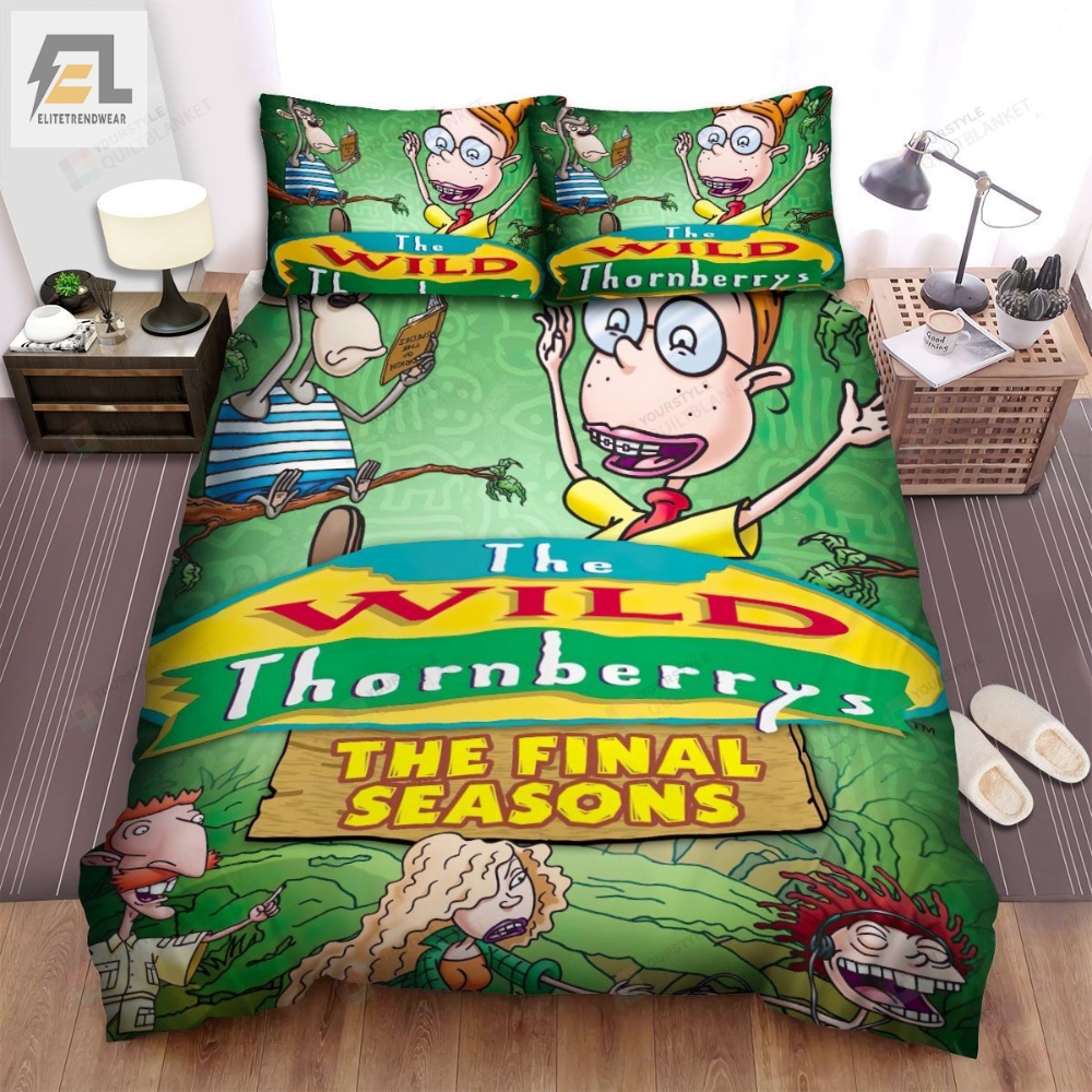 The Wild Thornberrys The Final Seasons Poster Bed Sheets Spread Duvet Cover Bedding Sets 